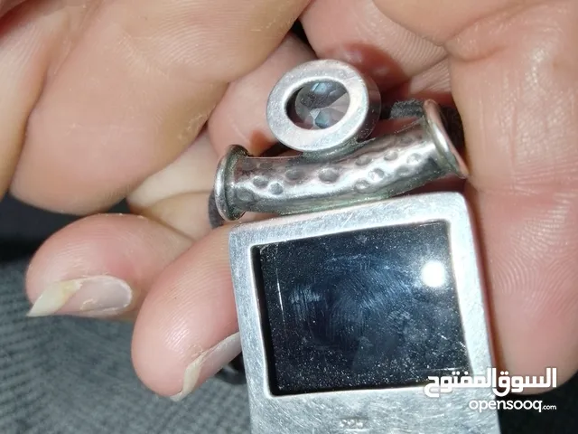 سلسلة فضة عيار 925قديمه جدا احجار كريمه