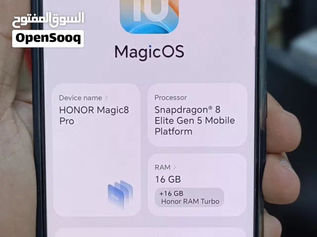 Honor magic 8 pro  1 tb