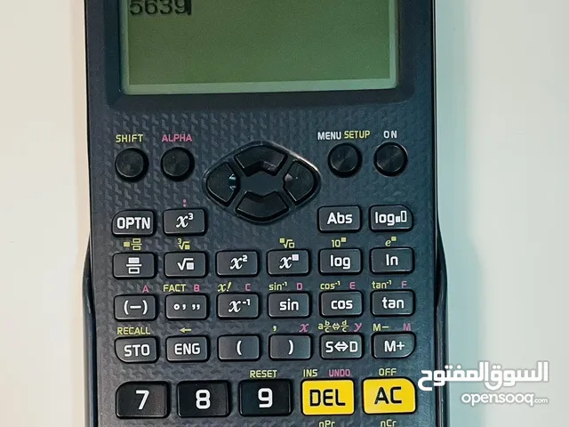 Calculator in cover and great condition.