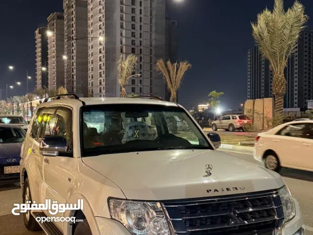 باجيرو 2016 الحبتور ابيض مكفوله جديده جدا