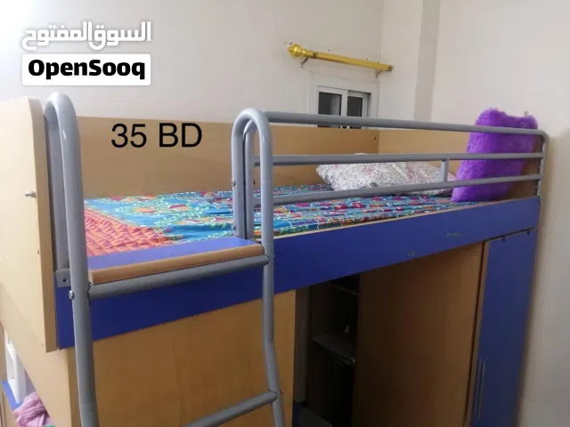 bunk bed, sofa & dresser