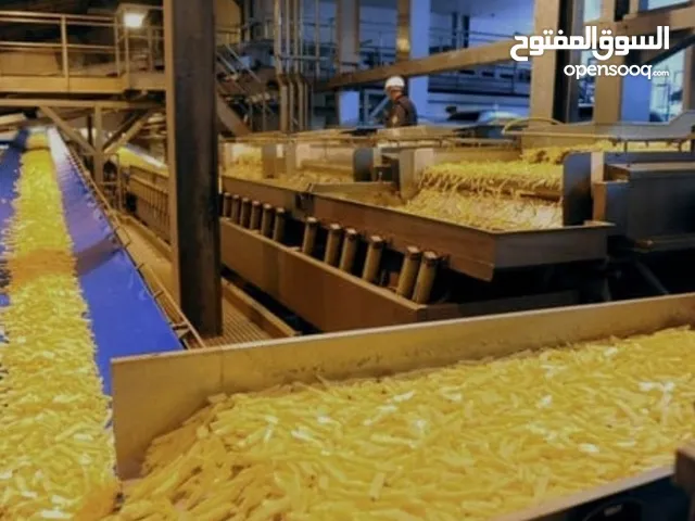 مصنع بطاطا فروزن نص مقلية  بالأردن مدينة الحسن الصناعية
