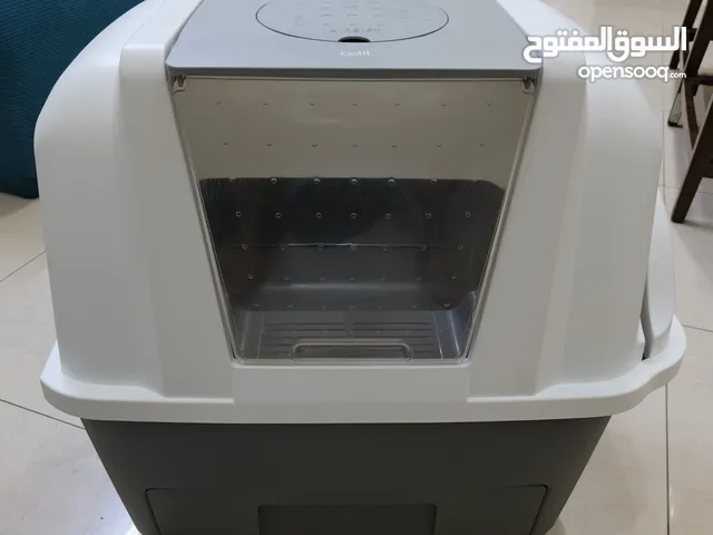 semi automatic cat litter bix