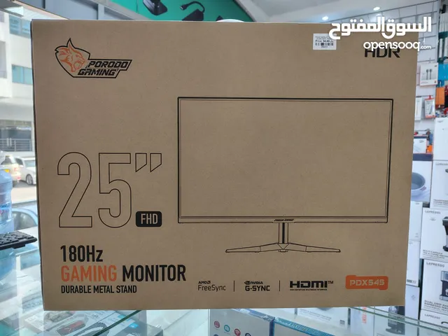 Porodo Gaming Monitor 180HZ  25 inch Brand new Monitor