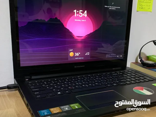 Laptop lenovo touch screen