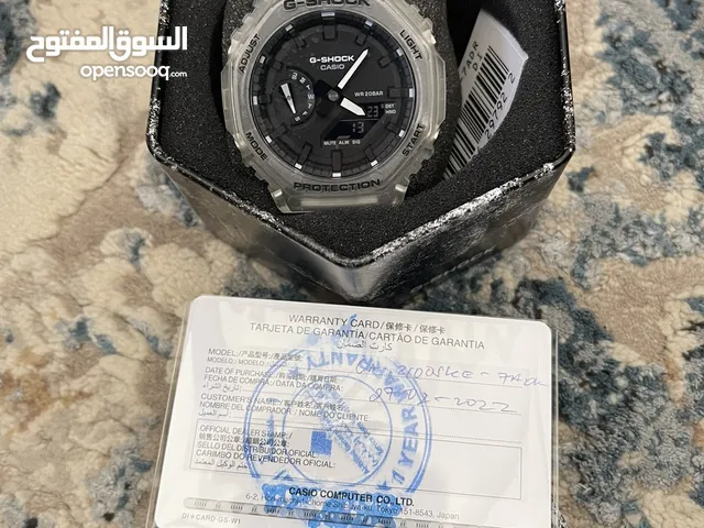 Casio G-Shock clear limited edition