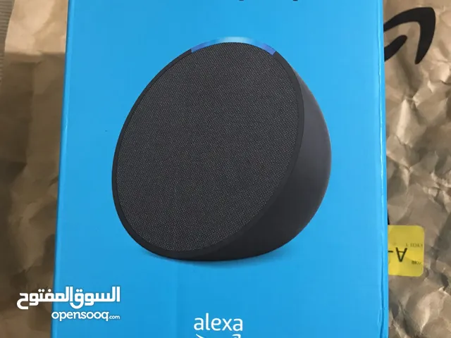 Introducing Echo Pop  Full sound compact smart speaker with Alexa  Charcoal سماعات اليكسا