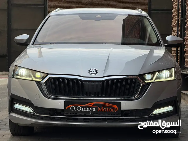 سكودا اوكتافيا ستيشن A8 2021 عداد قليل و فحص نخب ، بحالة الوكالة ، إضافات كاملة