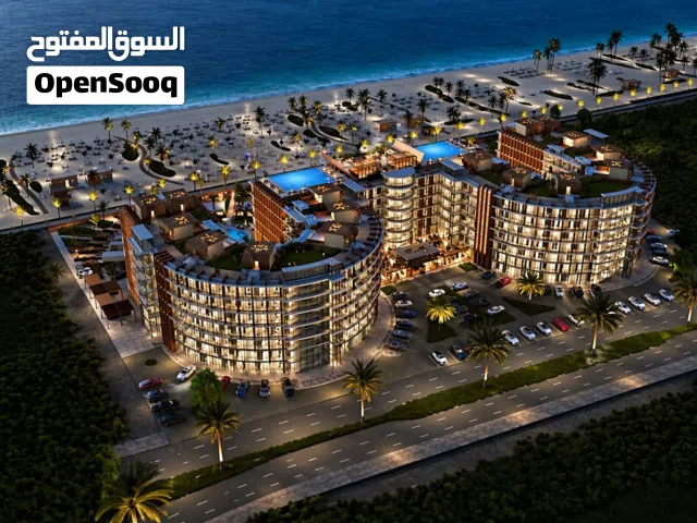 شاليه فندقي كامل التشطيب أول منتجع فندقي 5 نجوم في قلب مدينة الجلاله صف أول عالبحر