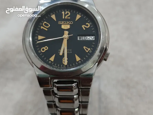 ساعة سيكو 5 اوتوماتيك على الحركة