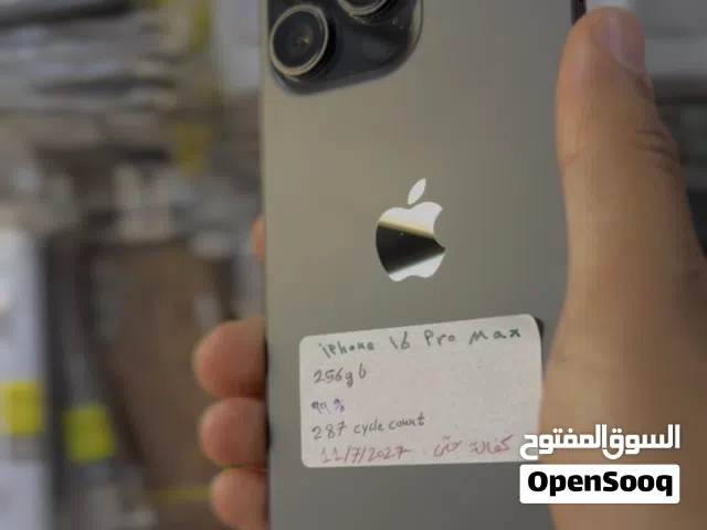 iPhone 16 Pro Max 256gb بطارية 99%