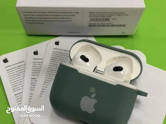 سماعة ابل الاصدار ال 3 صوت مكالمات 100٪ ماستر كوبي وارد امريكي ما بتميزها عن الاصلي عزل ضوضاء