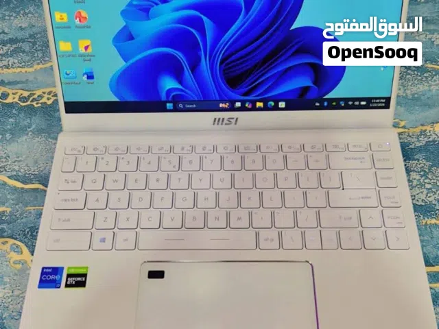 MSI - I7 11th - 16gb Ram - 1TB Ssd - GTX 1650 Card