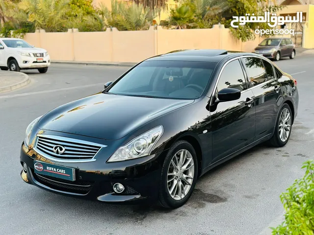 Infiniti G25 2014 model fully loaded with sunroof call or WhatsApp on  , ,