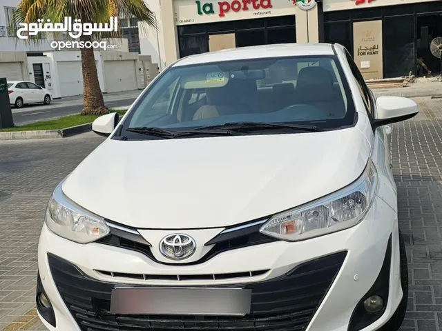 TOYOTA YARIS 2019 MODEL { PRICE: 3400 )تویوتا يارس موديل 2019 السعر : 3400 دينار بحريني