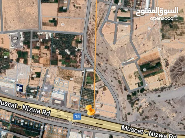 Residential Land for Sale in Al Dakhiliya Nizwa