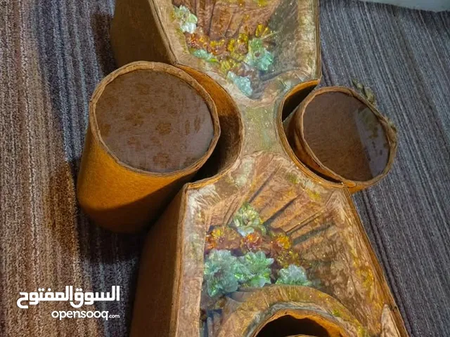طاولة وسط عسلي