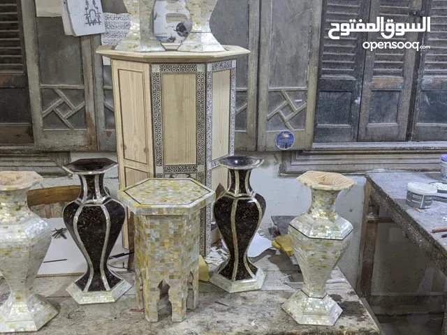 ورشه الحج فريد لجميع المنتجات الصدفيه و عندي شغل كتير غير الصور في الورشه يناسب الجميع الحمد لله