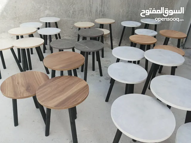 طربيزات سيرفس وسط عرض لمدة48ساعة فقط 8دنانير قطر الدائرة 35سم ارتفاع الطربيزات 40/45/50