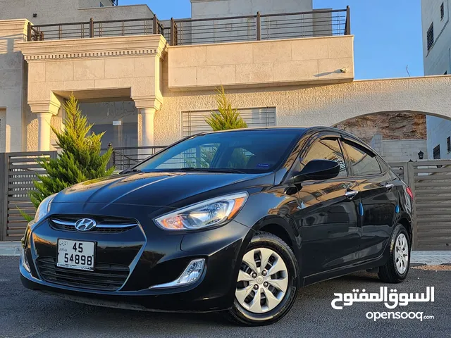 هيونداي اكسنت 2016 لون اسود