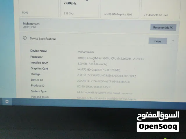 Windows Lenovo for sale  in Ramtha