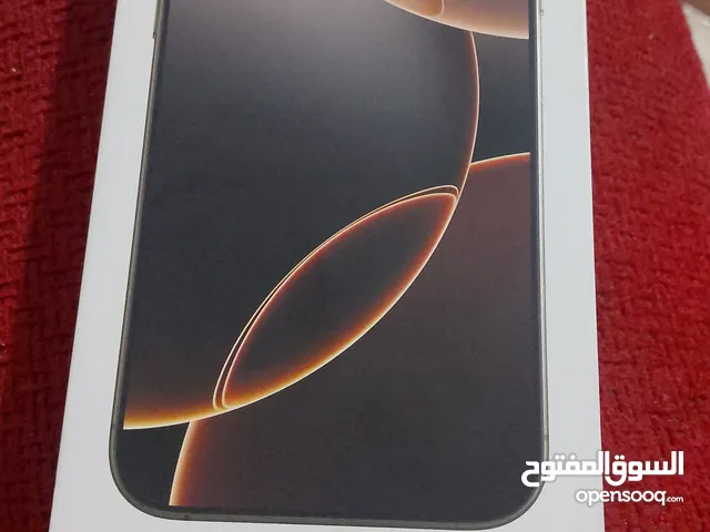 Apple iPhone 16 Pro Max 512 GB in Mansoura