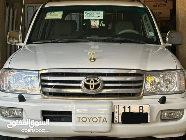 تيوتا لاندكروزر 2003وارد خليجي مكفوله ماعده موضح بالصورة