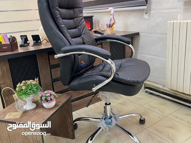 كرسي /كراسي المدير المستورد جلد برازيلي مقعد ميموري فوم جك ايطالي+ هدية مقعد سيليكون