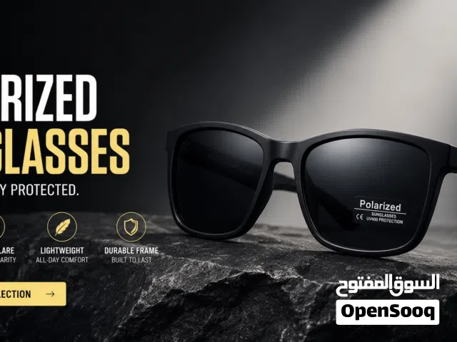 Polarized sunglasses UV400/ نظارات شمسية polarized UV400