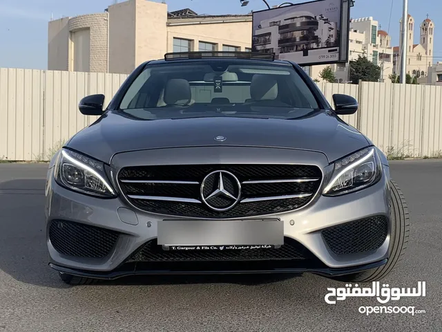 مرسيدس C180 فحص كامل وارد غرغور بحالة الوكالة كيت AMG اصلي، داخلية Avantgarde