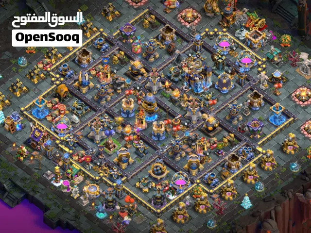 حساب Clash of clans 18 Max للبيع