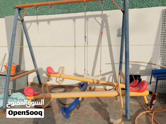 العاب اطفال خارجيه دراجيح و سلحيبه و منط