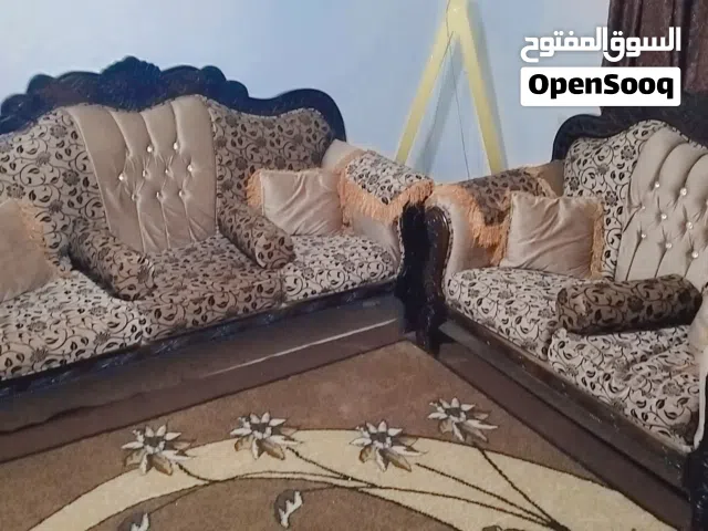 طقم كنب 7 مقاعد خشب زان كامل