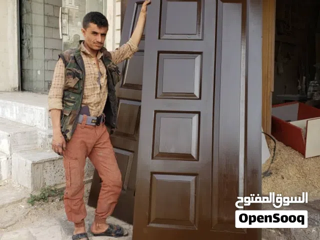 ابواب خشب سويدي ميرندي زان تيك مقنوا سنديان ورشه النوار  لجميع اعمال نجاره   وكذالك دربزين دواليب