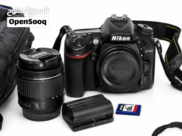 كاميرا Nikon D7200 بحالة ممتازة