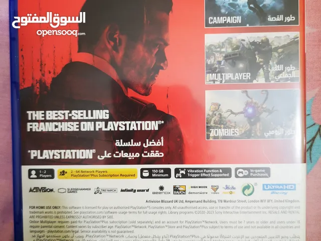 call of duty مستعملة اسبوع بحالة ممتازة