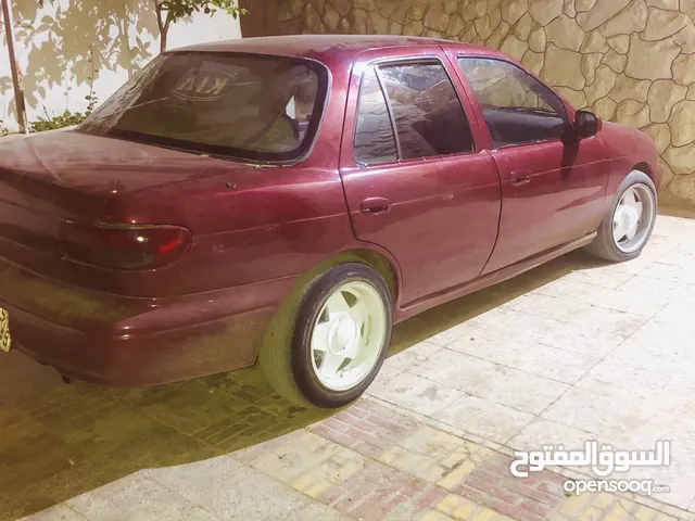 كيا سيفيا95 دهان جديد. منتهي ترخيص بتوخذها مرخصه جاهزه 1200 خالي قص قلابان