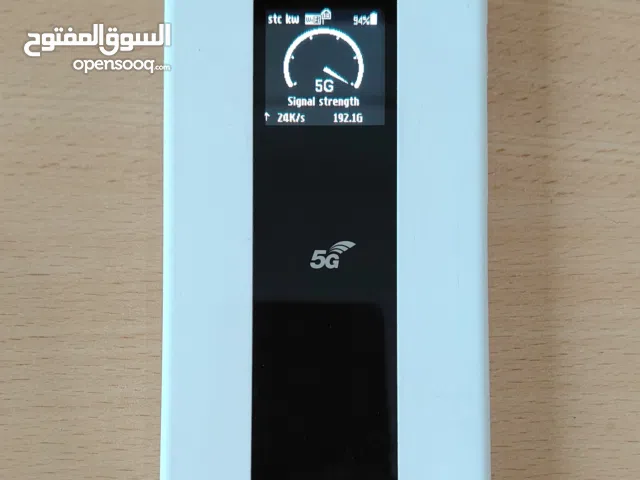 راوتر هواوي 5g شبكة stc فقط يعمل بكفاءة كالجديد