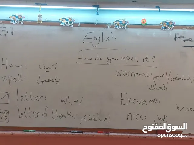 English Teacher in Amman