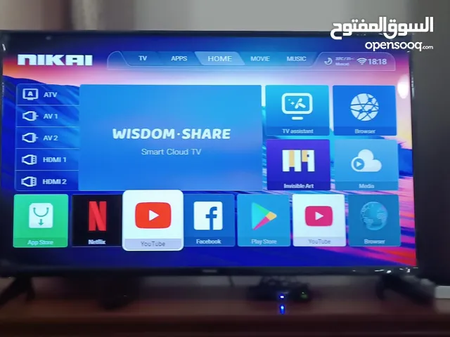 Very good work smart LEDTV NIKAI Smart TV 4K 50 inches (100 OMR)+Digital Satellite Receiver (8 OMR)