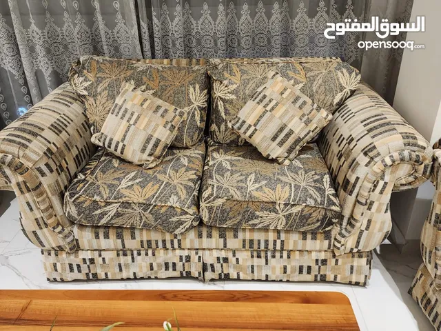 7 Seater specially made Sofa set made by Towel Mattress & Furniture Company Sharjah. Rarely used.