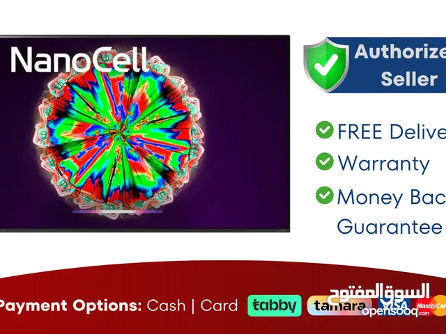 LG 55 NanoCell Smart TV - 4K, 55NANO80