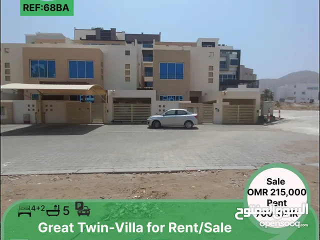 Great Twin-Villa for Rent/Sale in Al Qurum 29 REF 68BA