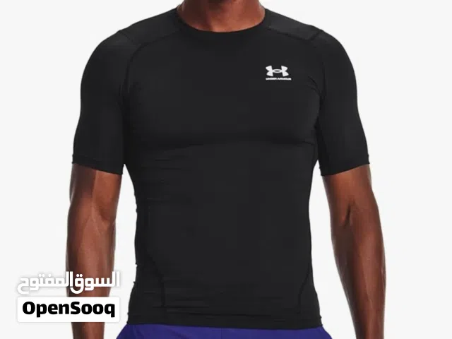 مطلوب under armour compression shirt black size small