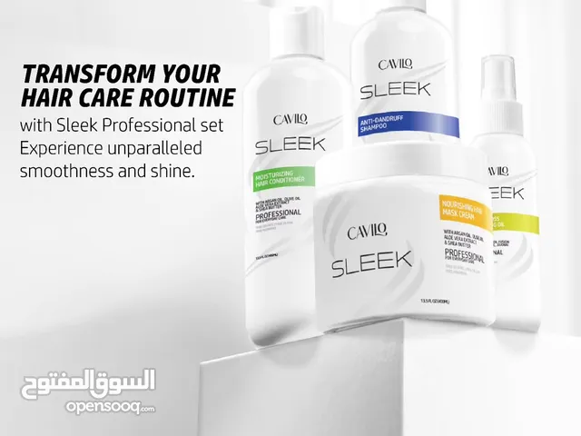 مجموعة Sleek المعالجة لكافة مشاكل الشعر