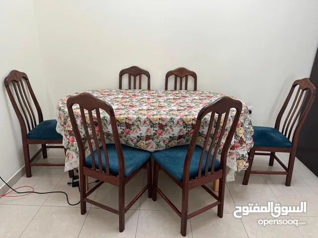 Table wooden Dining & 6 chairs
