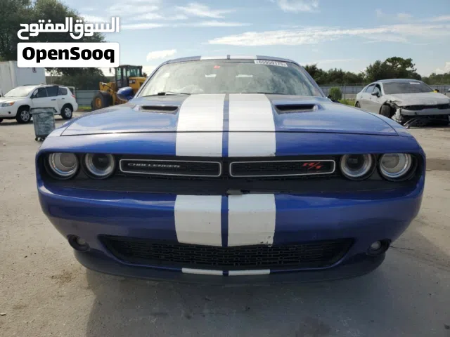 Dodge challenger Model 2018 V8 R/T arrived from America in blue color