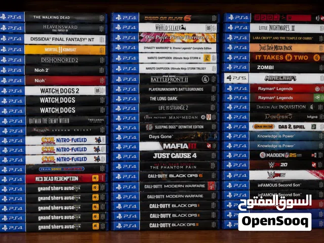 العاب بلايستيشن اسطوانات PS4/ps5/ps3