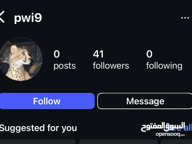 حساب انستا رباعي سعره 60 الف وبيه مجال