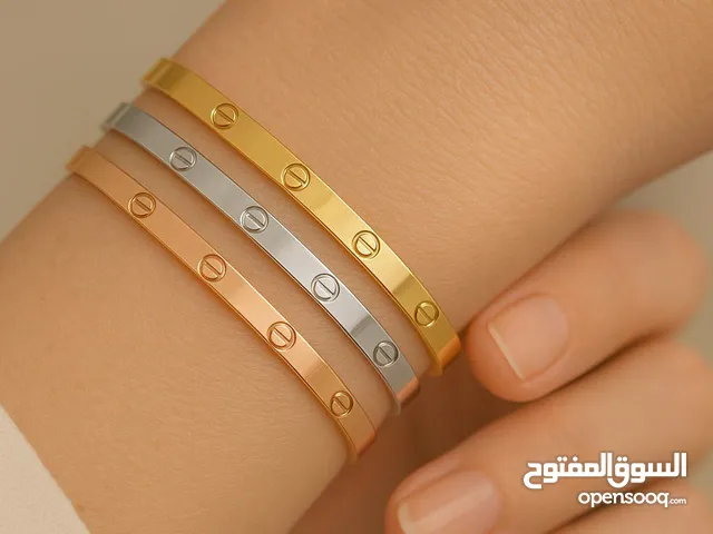 براسليات cartie من نوعية acier inoxydable بديل الذهب